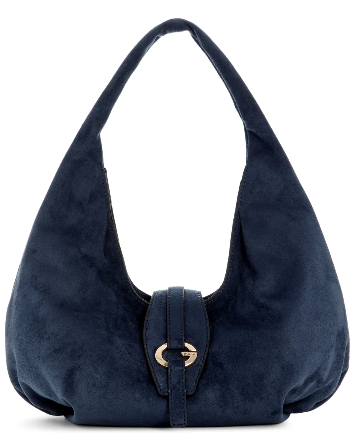 Venice Faux Suede Shoulder Hobo Bag