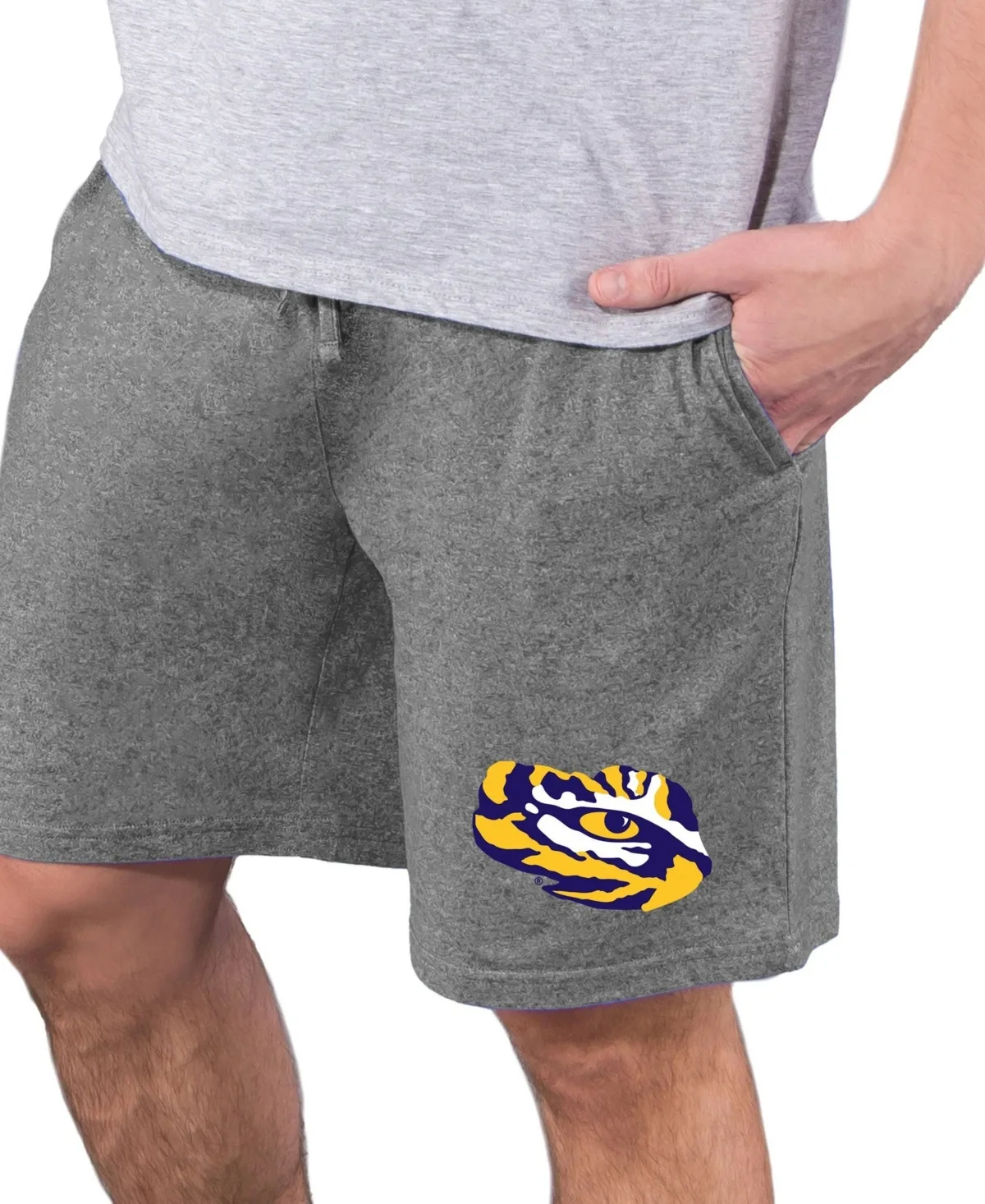 LSU Tigers Quest Knit Jam Shorts by Concepts Sport