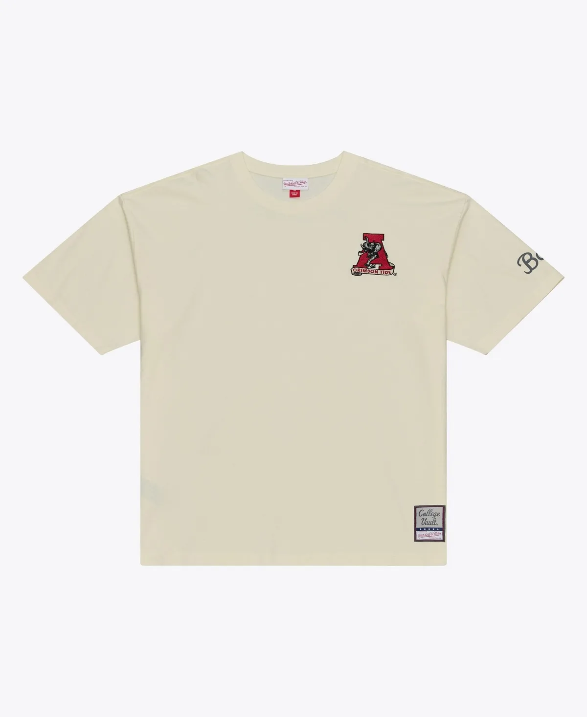 Alabama Crimson Tide Oversized Heritage Hue T-Shirt by Mitchell & Ness