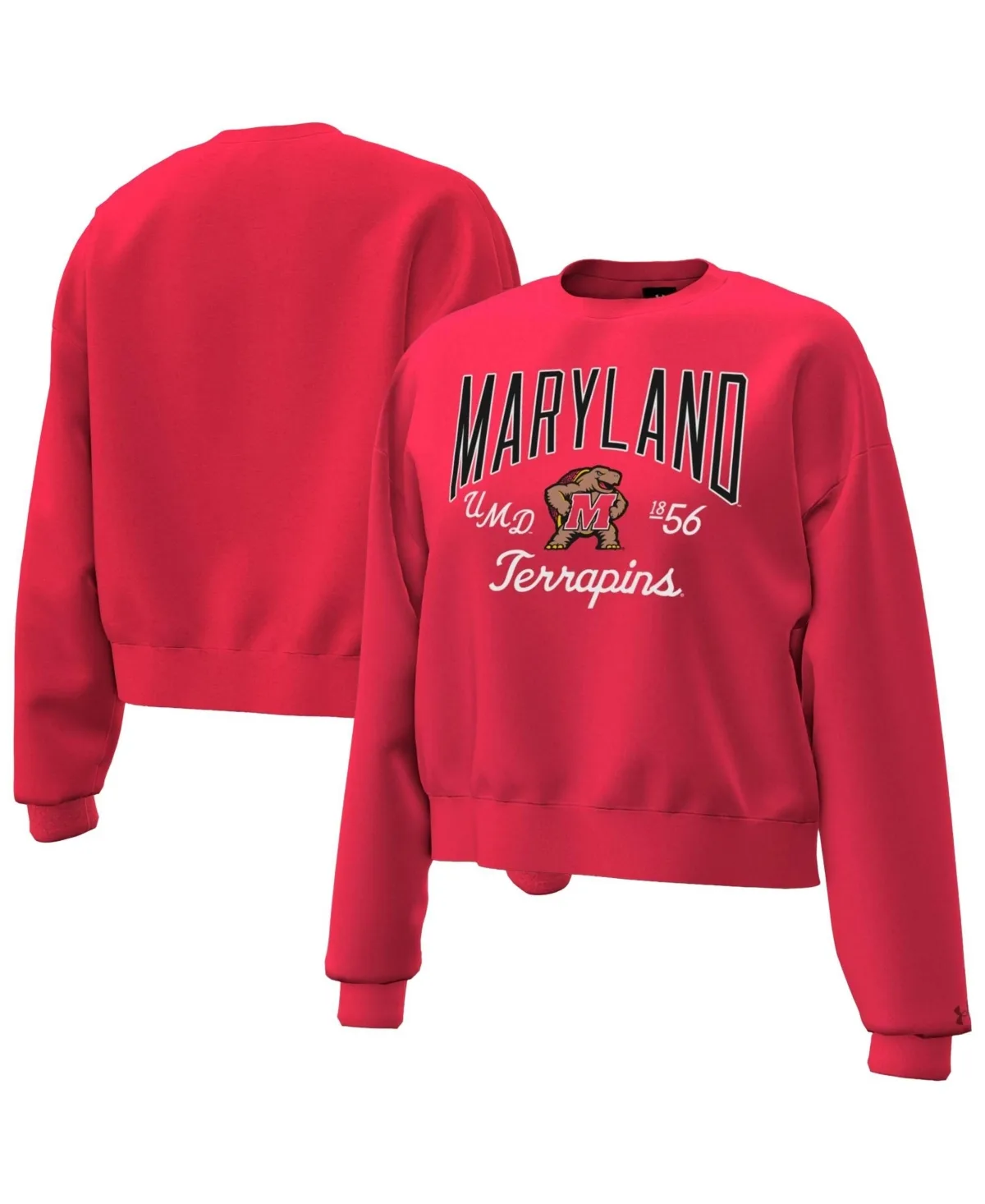 Maryland Terrapins Icon Fleece Sweatshirt by Under Armour