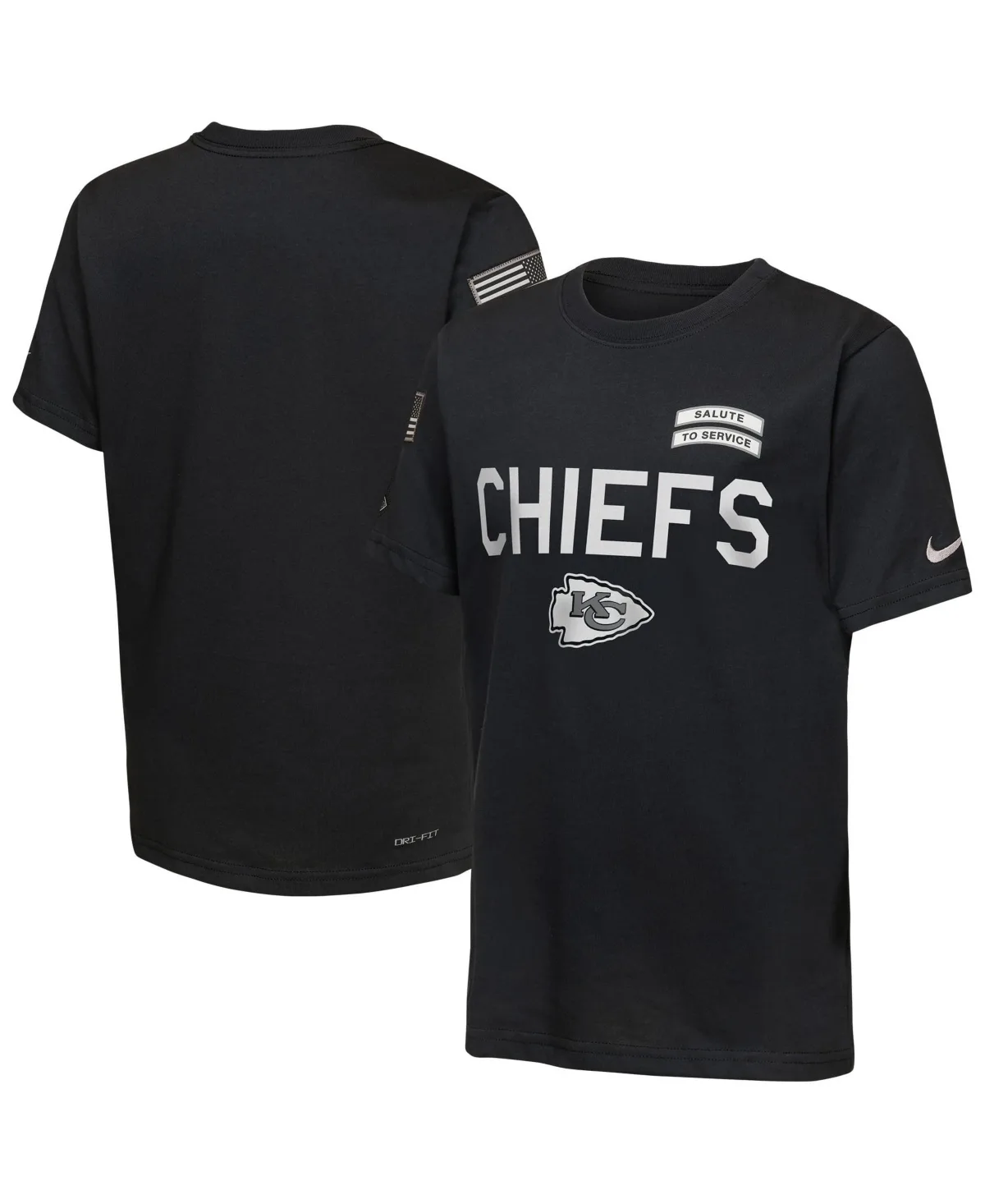 Kansas City Chiefs 2026 Salute to Service Sideline Dri-Fit T-Shirt by Nike
