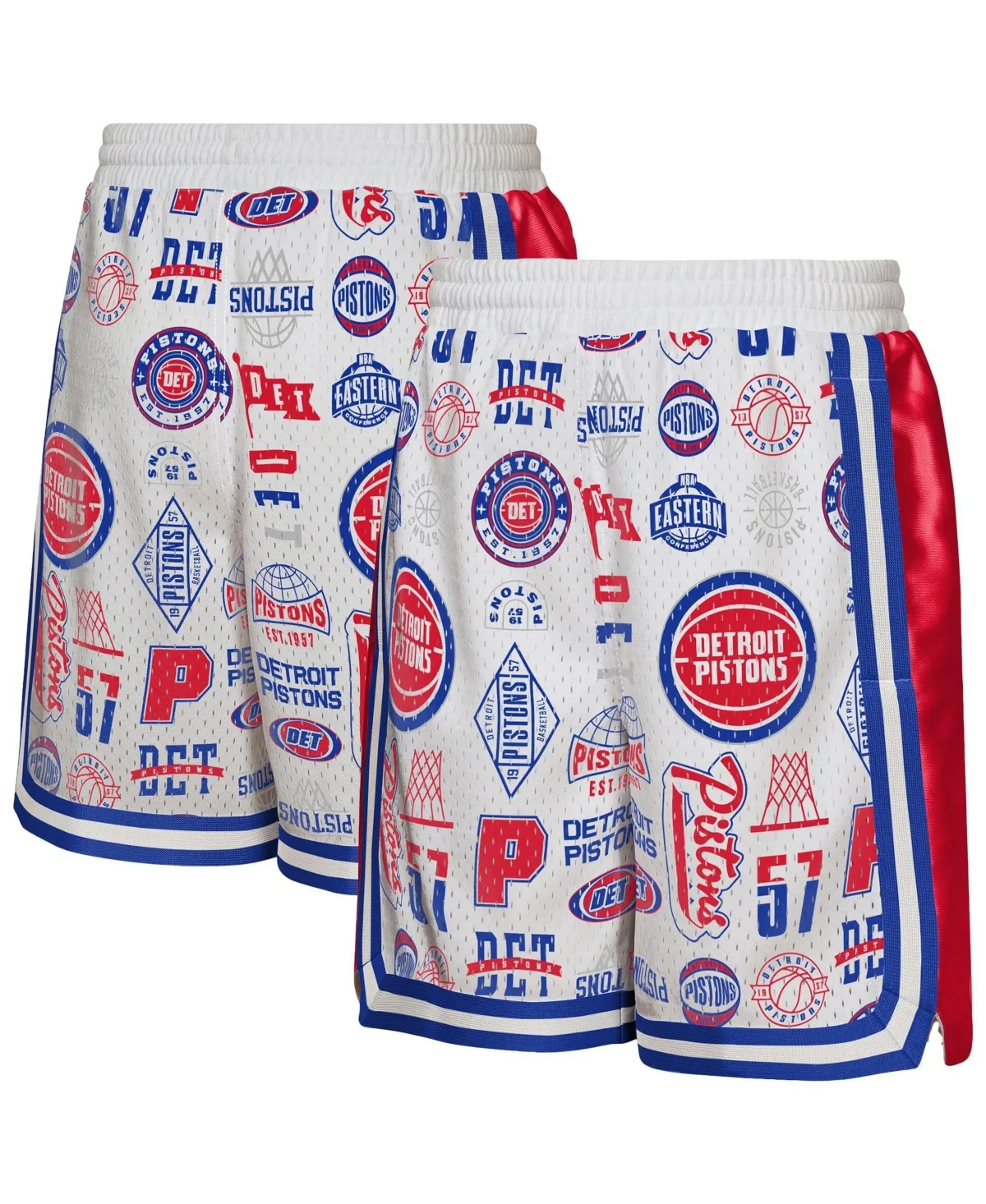 Detroit Pistons Ball Hog Dazzle Basketball Short by Outerstuff