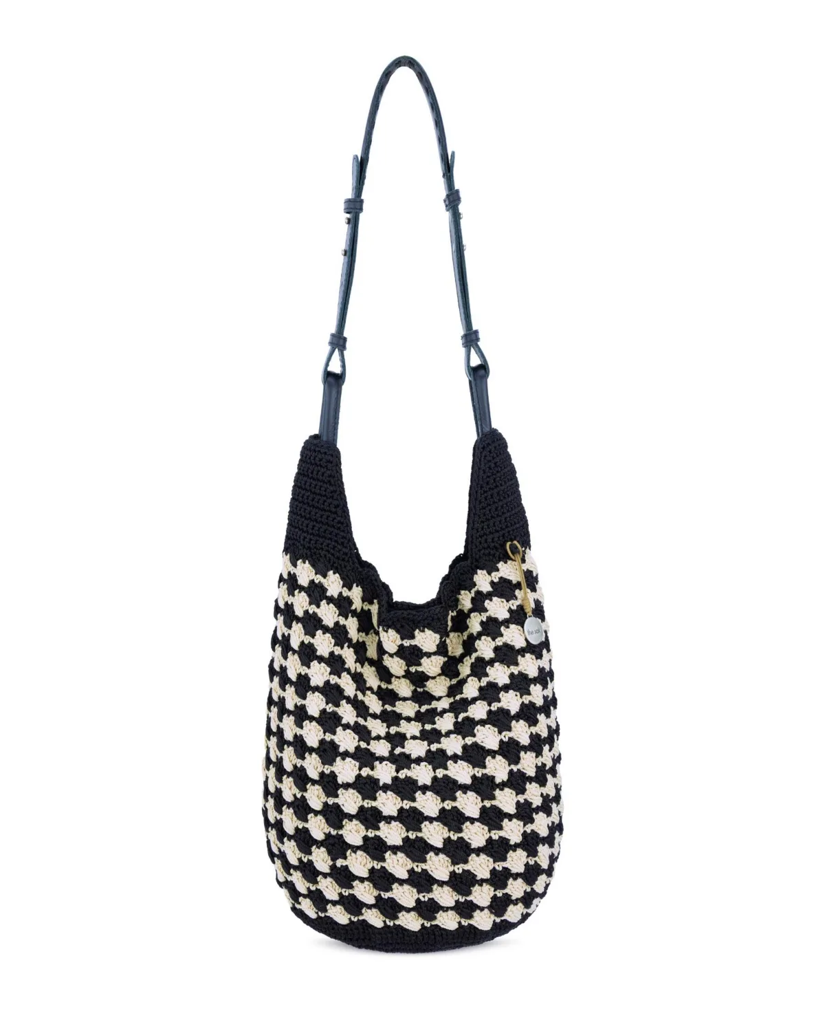 Los Feliz Hand-Crocheted Adjustable Hobo Handbag by The Sak