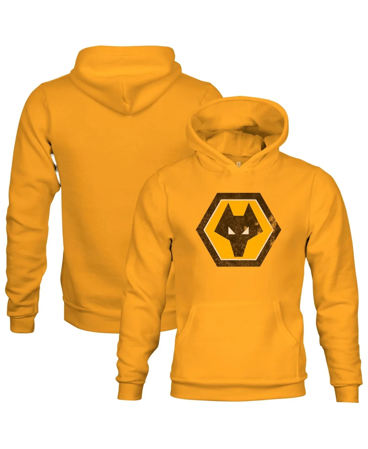 Wolverhampton Wanderers Color Badge Fleece Pullover Hoodie by 1863fc