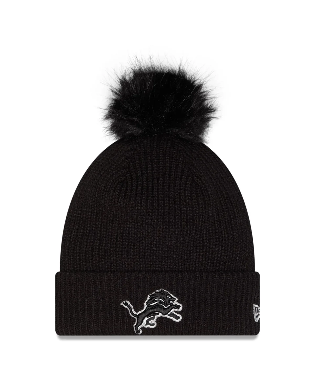 Detroit Lions 2026 Salute to Service Cuffed Knit with Pom Hat by New Era