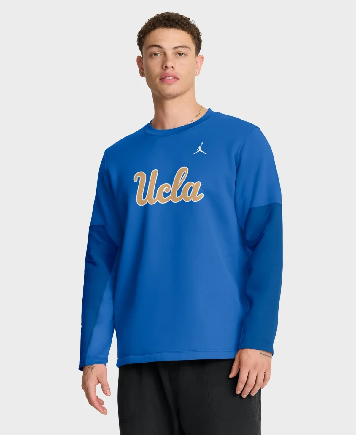 Ucla Bruins 2025 Sideline Coach Therma-Fit Long-Sleeve T-Shirt by Jordan