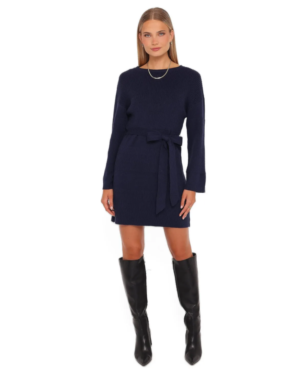Lucca Mini Sweater Dress by Petal and Pup