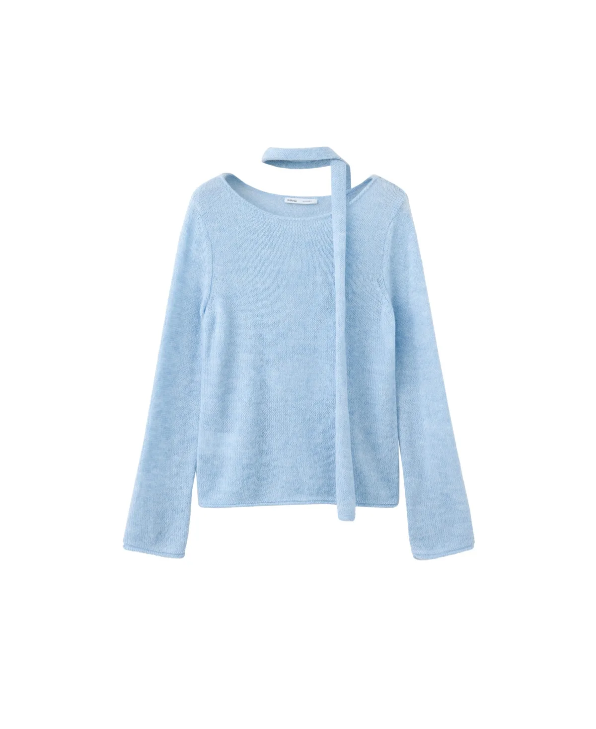 Boat Neck Long-Sleeve Sweater by Mango