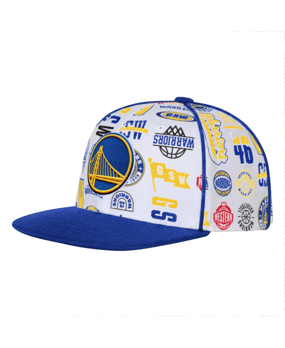 Golden State Warriors Piped Up Snapback Hat by Outerstuff