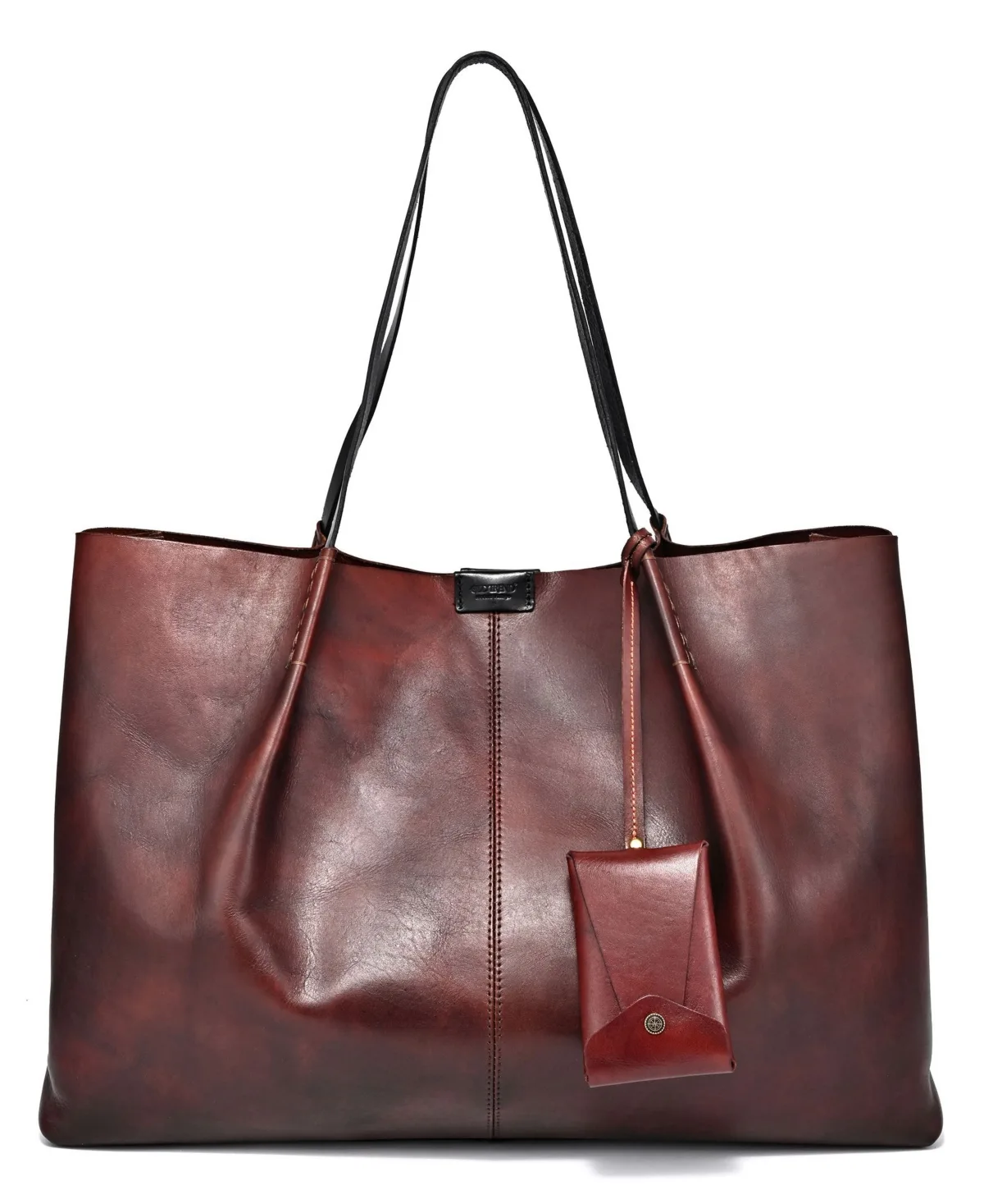 Genuine Leather Calla Tote Bag by Old Trend