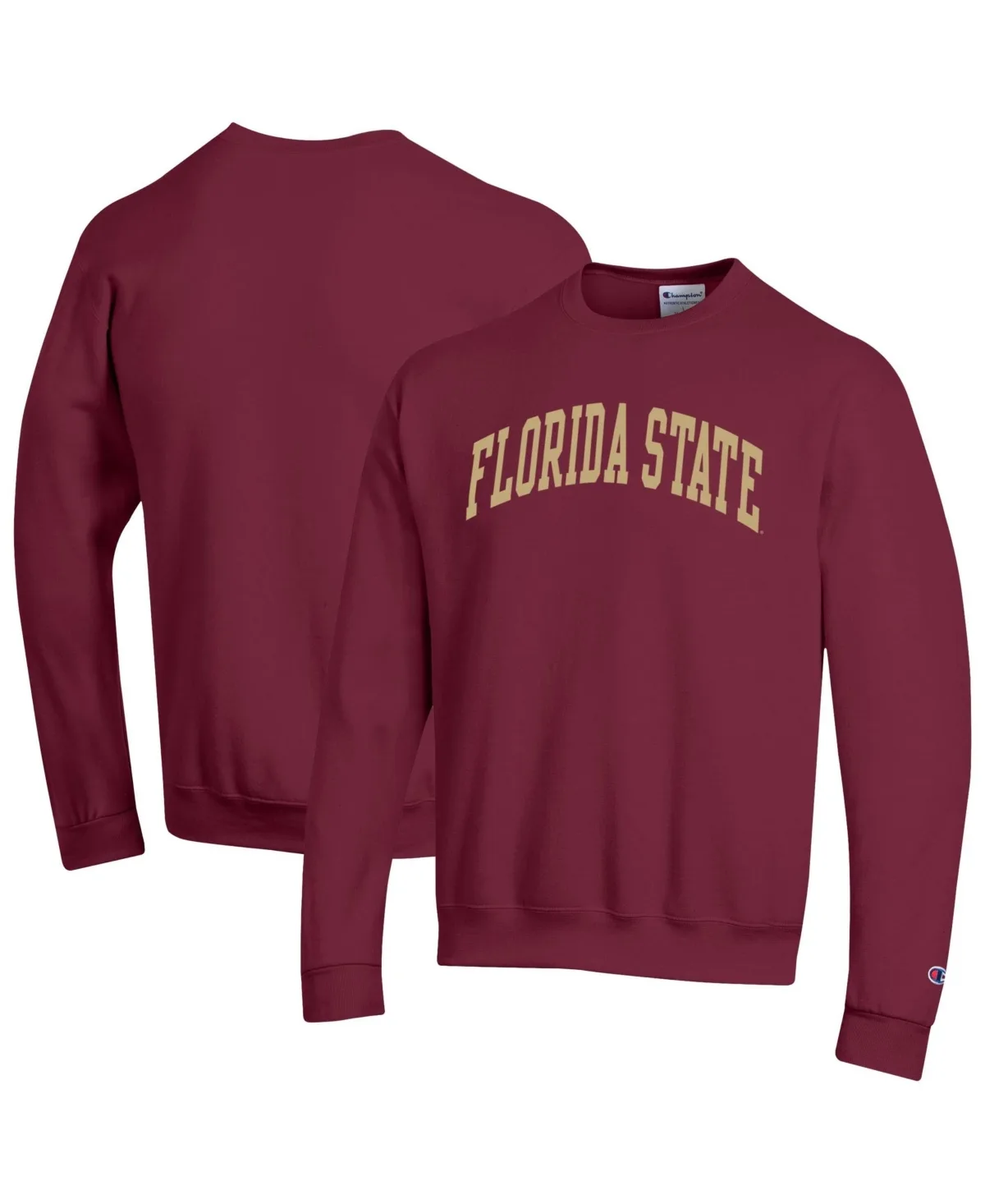 Florida State Seminoles Basic Arch Fleece Pullover Sweatshirt by Champion