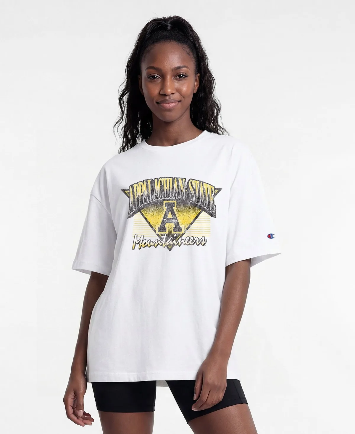 Appalachian State Mountaineers Retro Oversized T-Shirt by Champion
