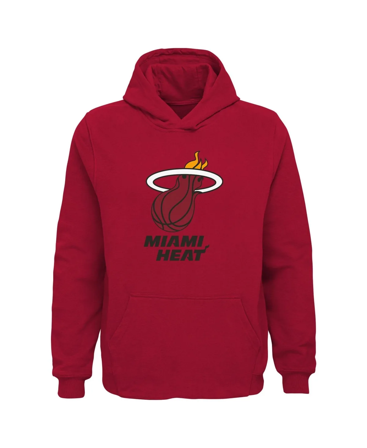 Miami Heat Primary Logo Pullover Hoodie by Outerstuff