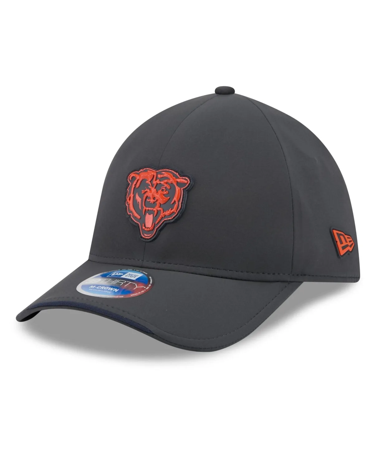 Chicago Bears 2026 Sideline Cold Weather 39THIRTY M-Crown Stretch Hat by New Era