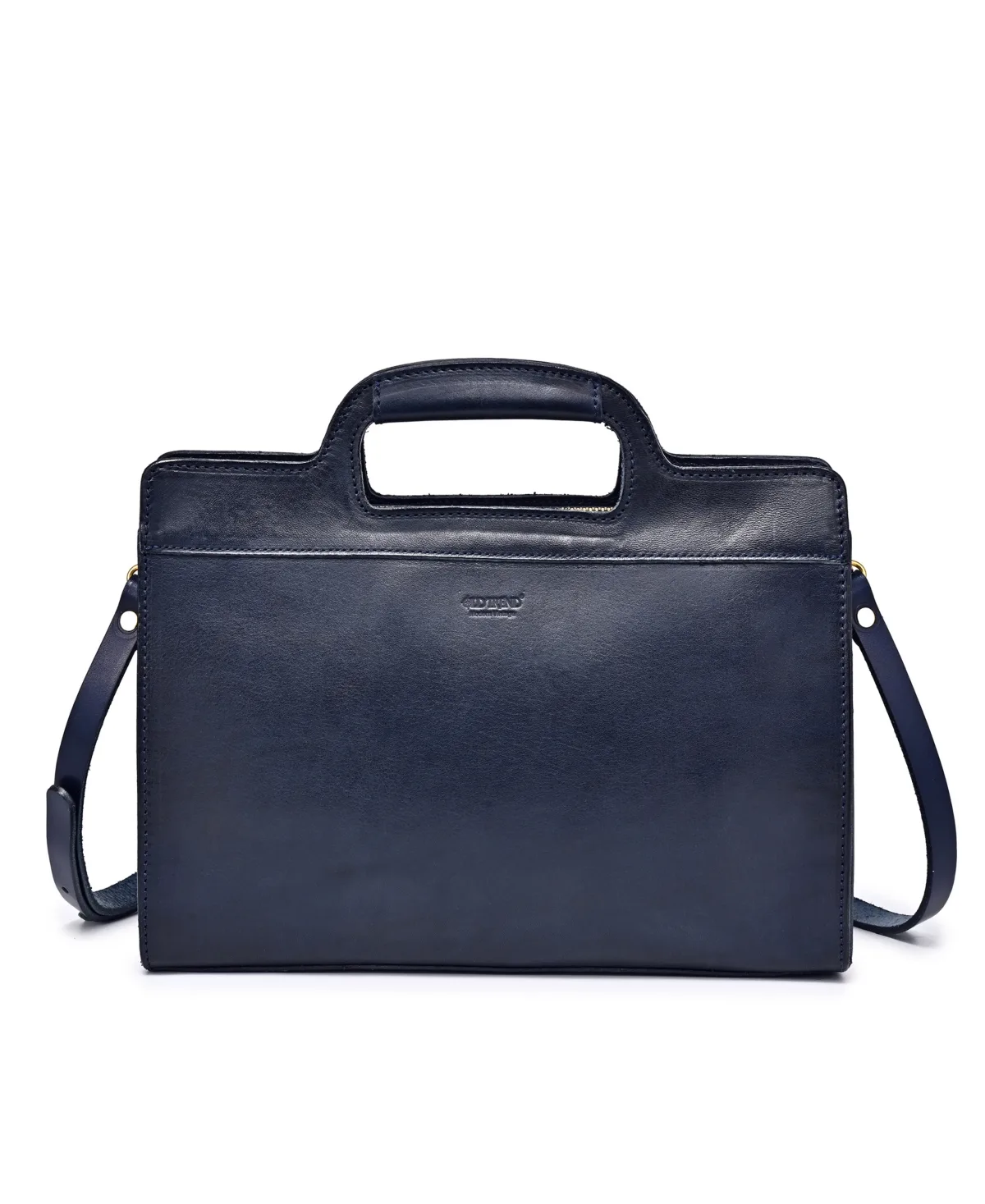 Genuine Leather Sleek Creek Crossbody Bag by Old Trend