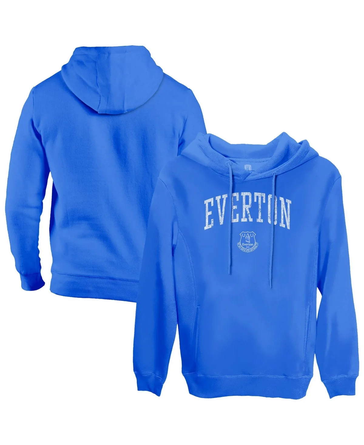 Everton Wordmark Fleece Pullover Hoodie by 1863fc
