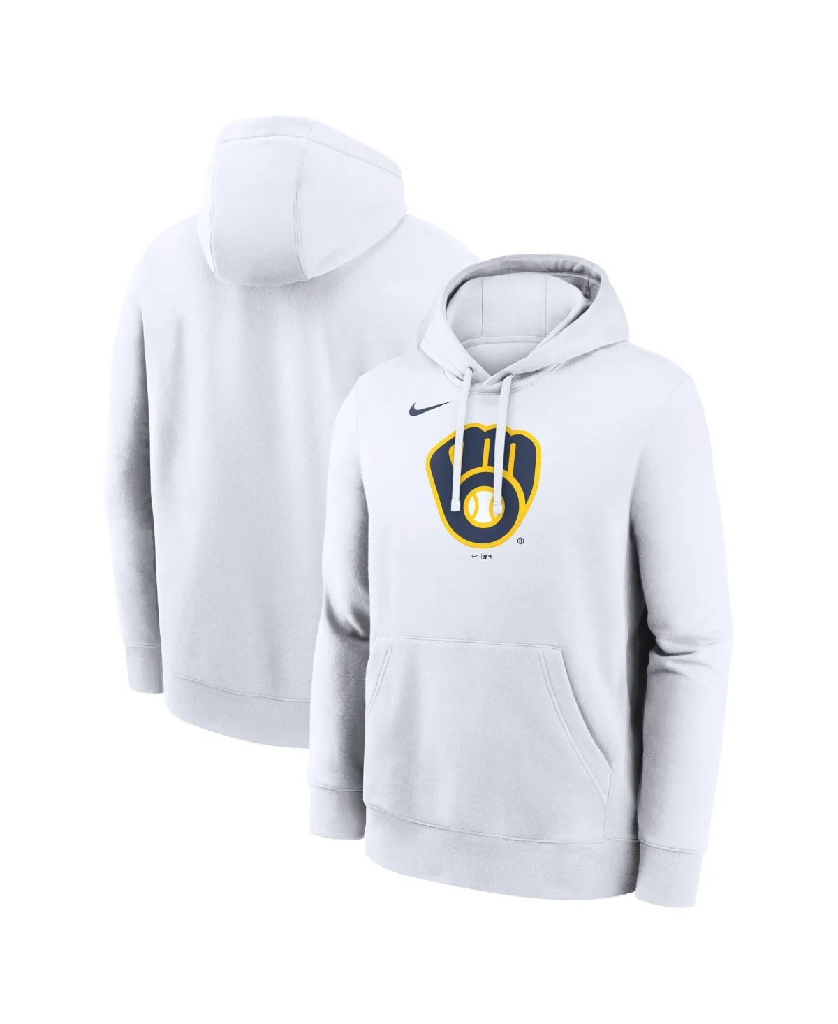 Milwaukee Brewers Logo Club Hoodie by Nike