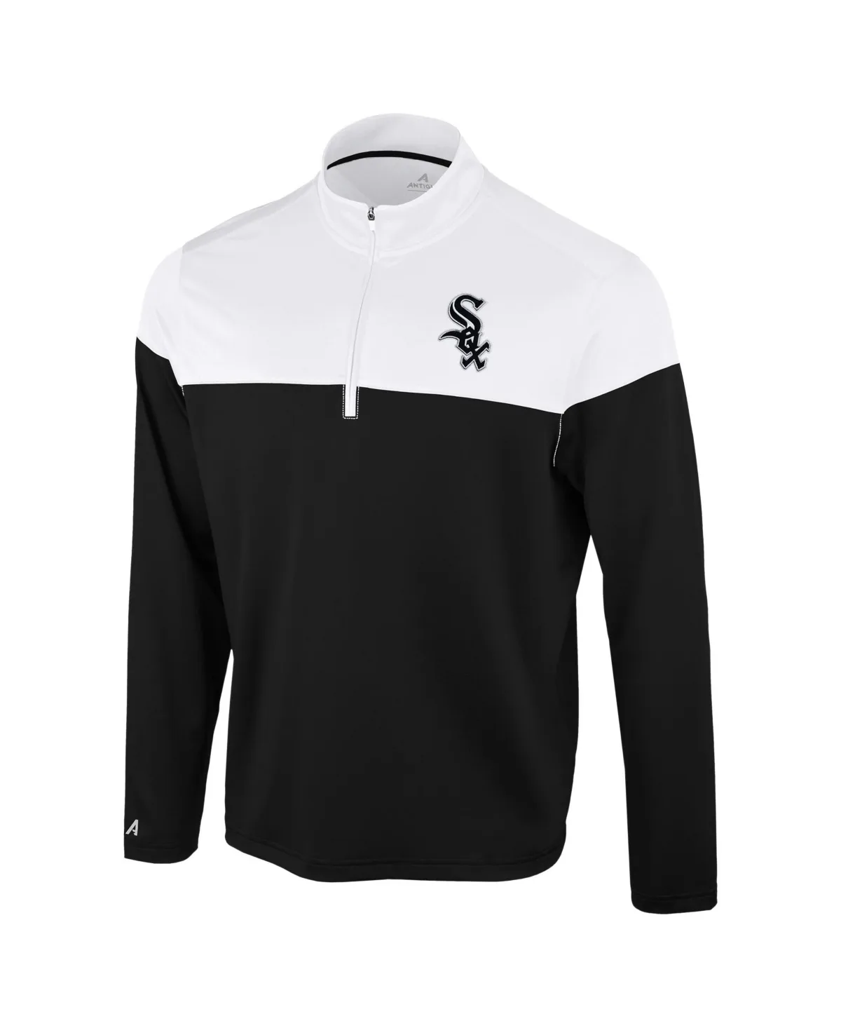 Chicago White Sox Hinder Quarter-Zip Pullover by Antigua