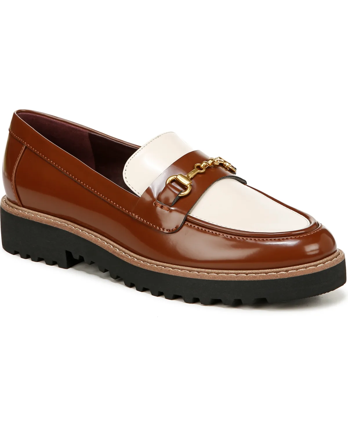 Colette Almond Toe Lug Sole Loafers by Franco Sarto