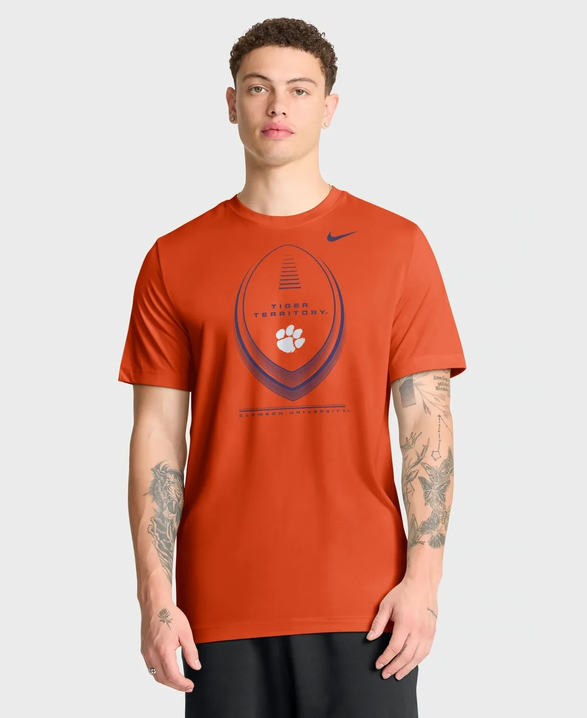 Clemson Tigers Primetime Legend Football Icon Dri-Fit T-Shirt by Nike