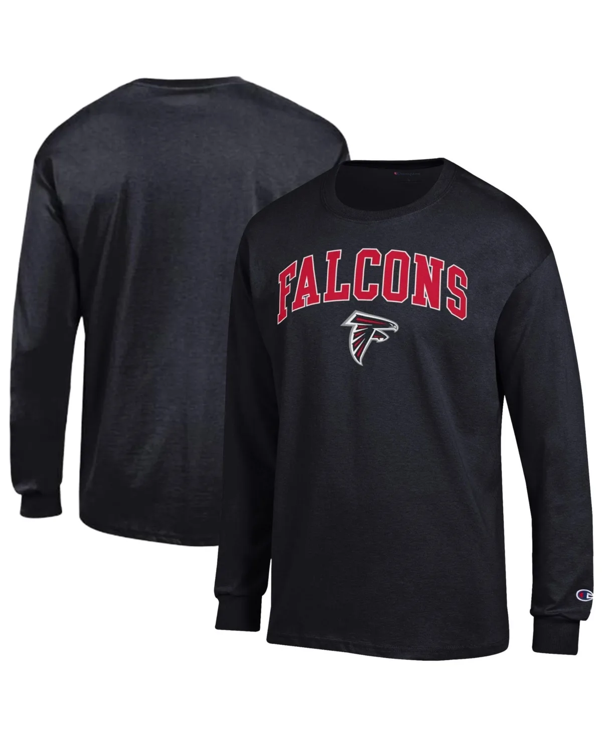 Atlanta Falcons Arch Over Logo Long-Sleeve T-Shirt by Champion
