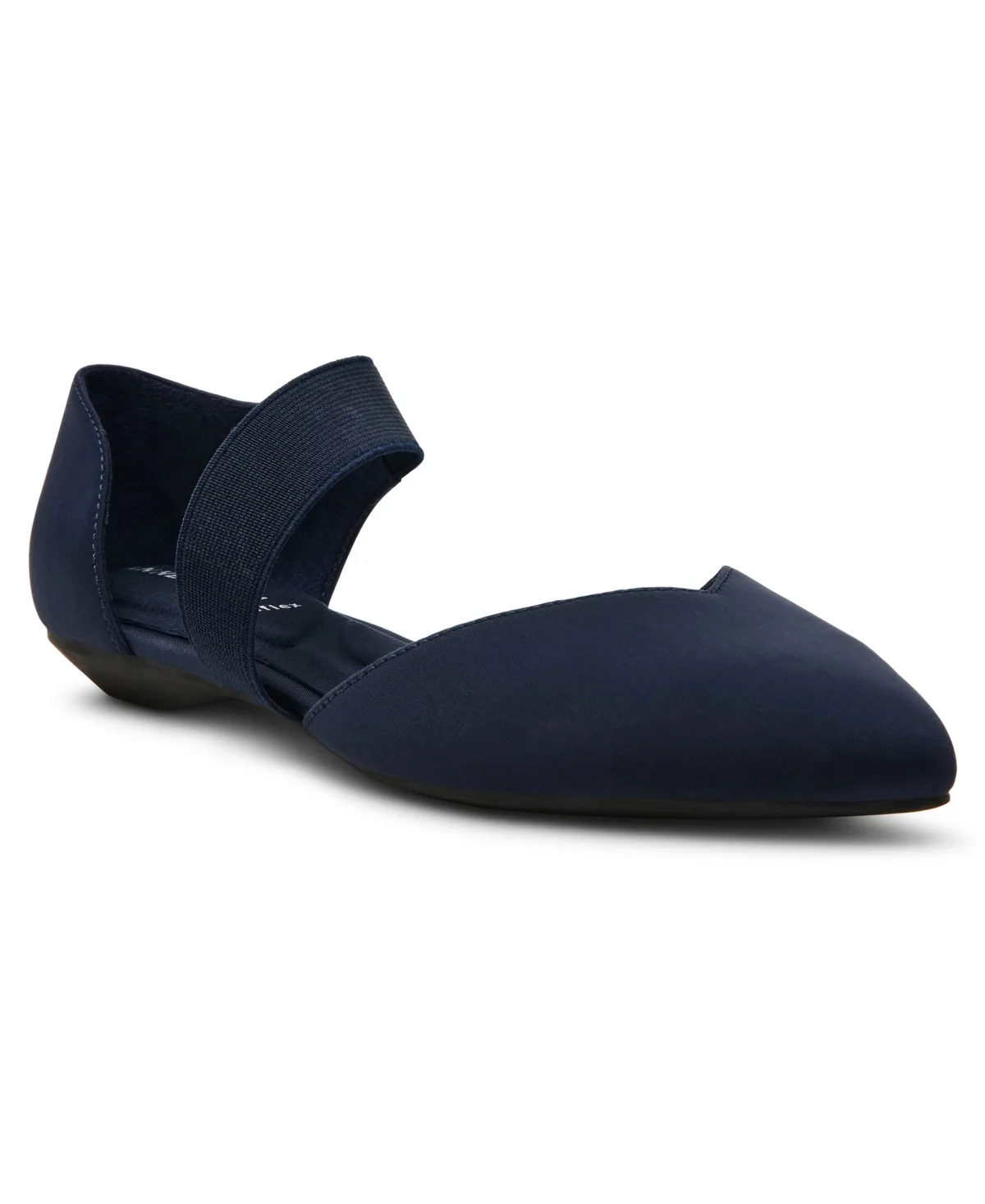 Oksanna Asymmetrical Pointed Toe Flats by Anne Klein