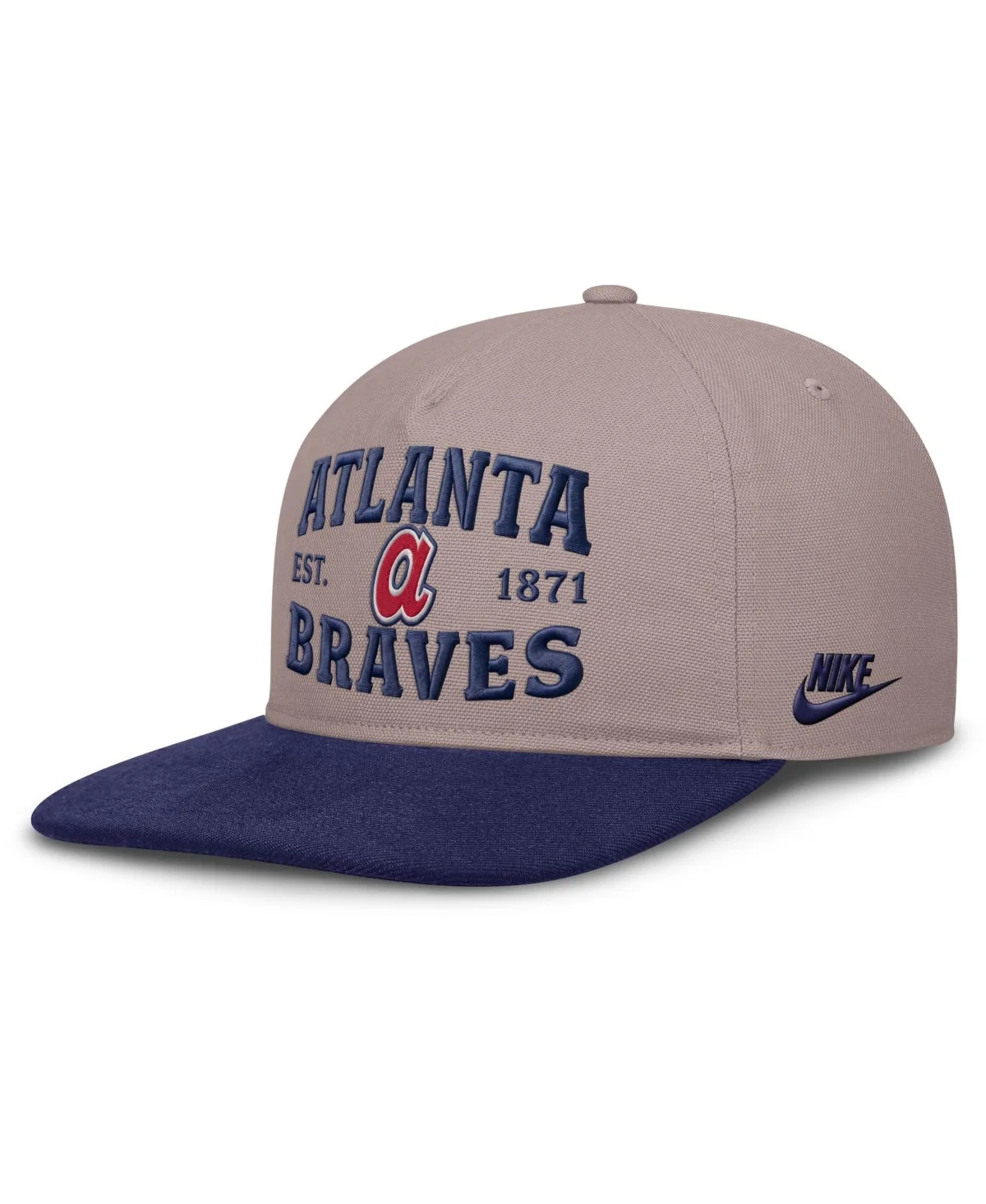 Atlanta Braves Cooperstown Pro 5-Panel Adjustable Hat by Nike