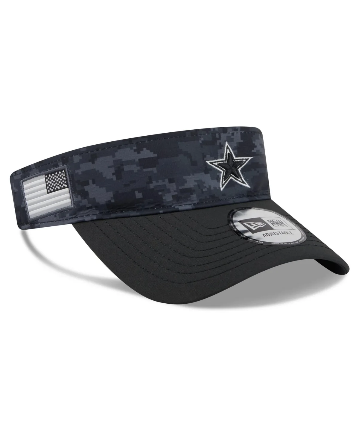 Dallas Cowboys 2026 Salute to Service Adjustable Visor Hat