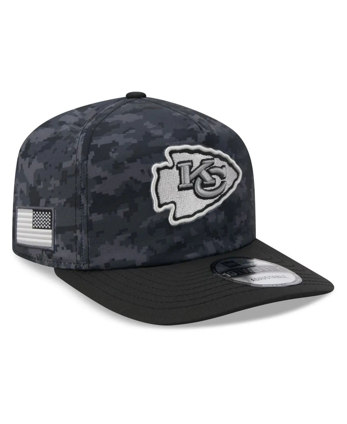 Kansas City Chiefs 2026 Salute to Service 19TWENTY Adjustable Hat by New Era