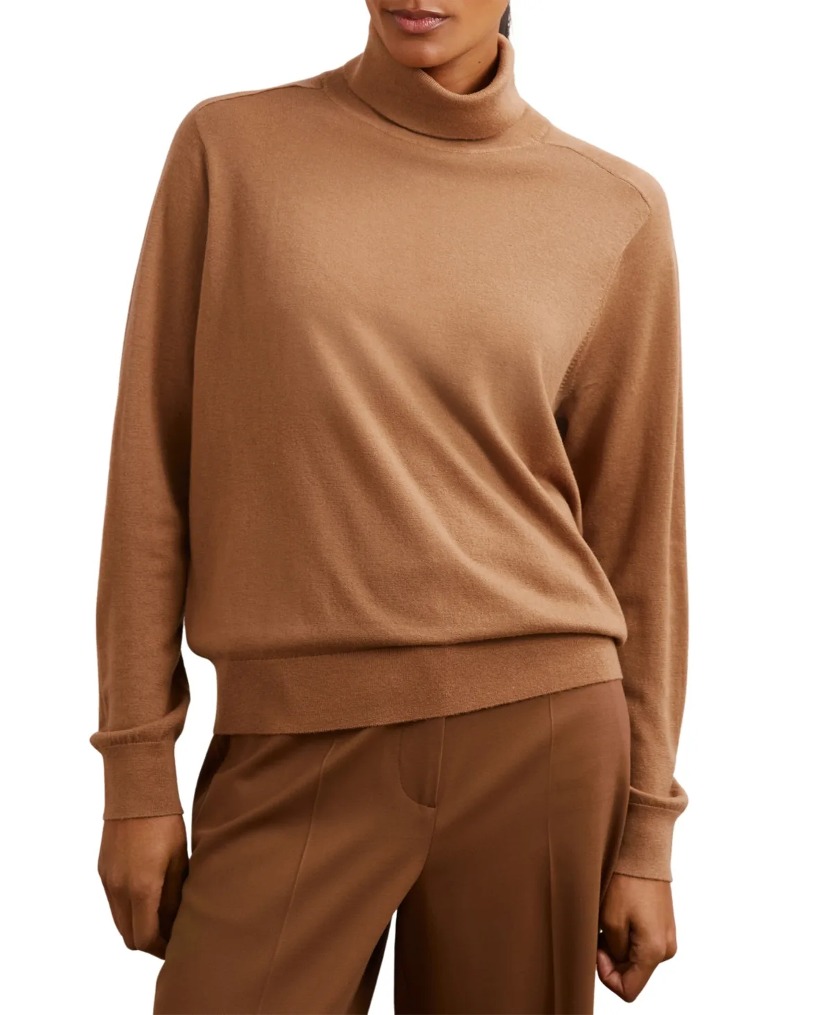 Wool Roll-Neck Sweater by Reiss
