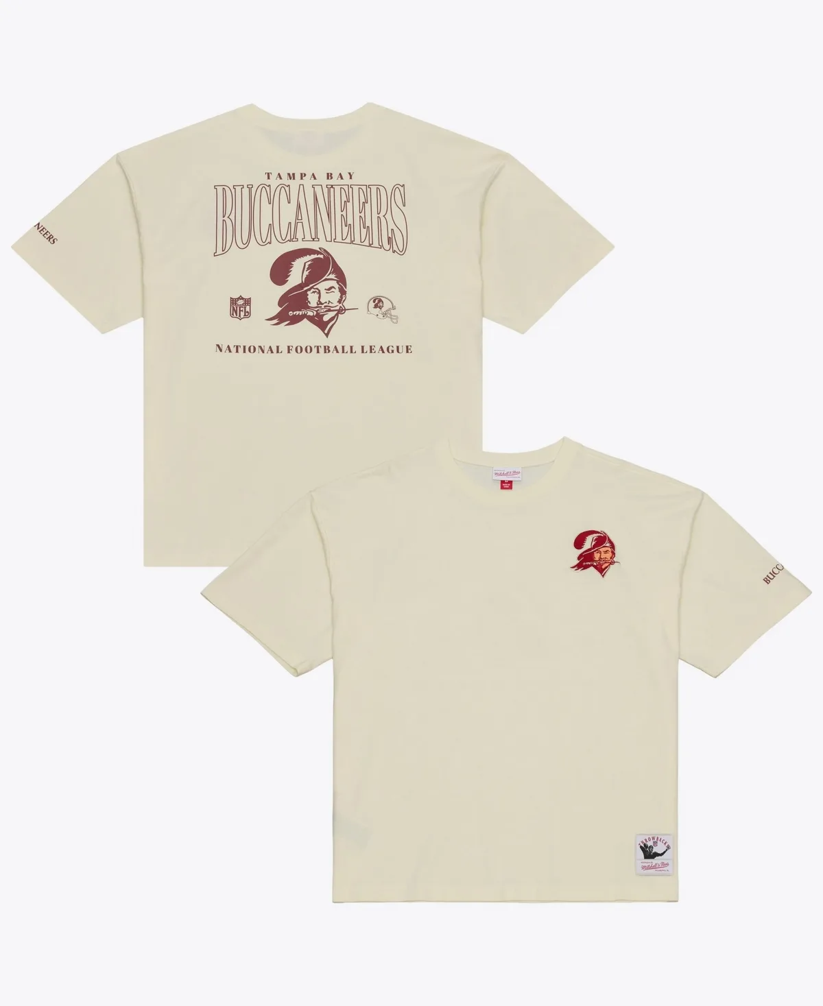 Tampa Bay Buccaneers Oversized Heritage Hues T-Shirt by Mitchell & Ness
