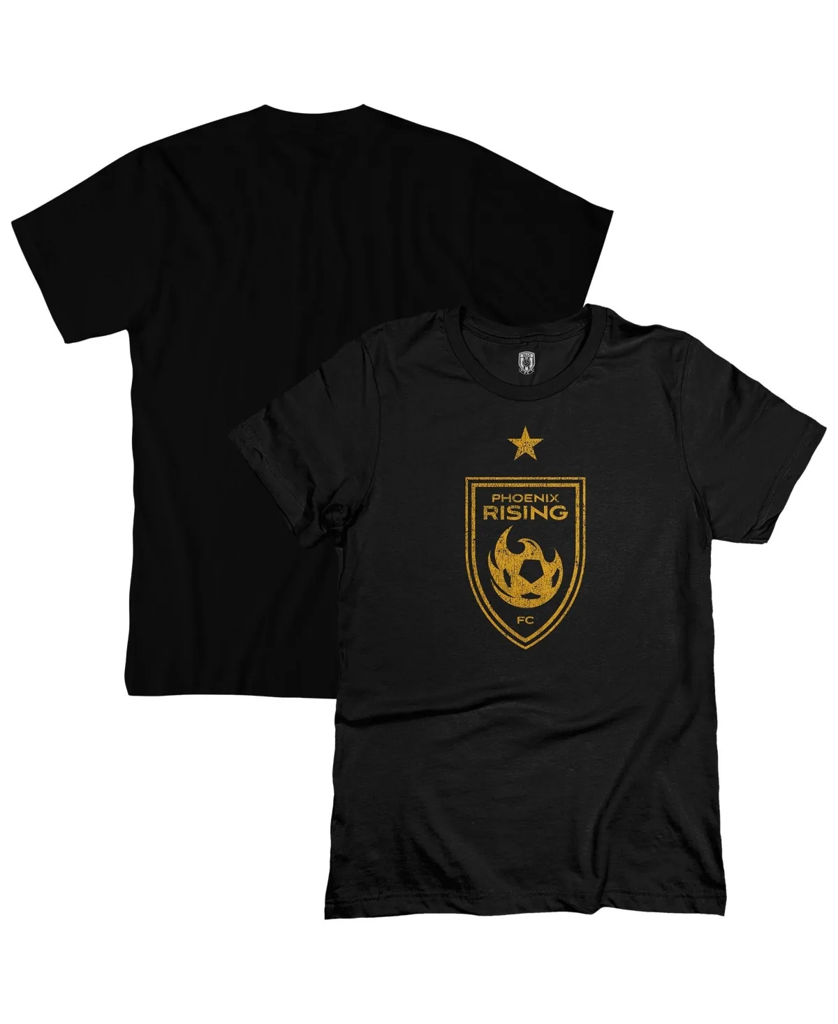 Phoenix Rising Fc Mono Badge T-Shirt by 1863fc