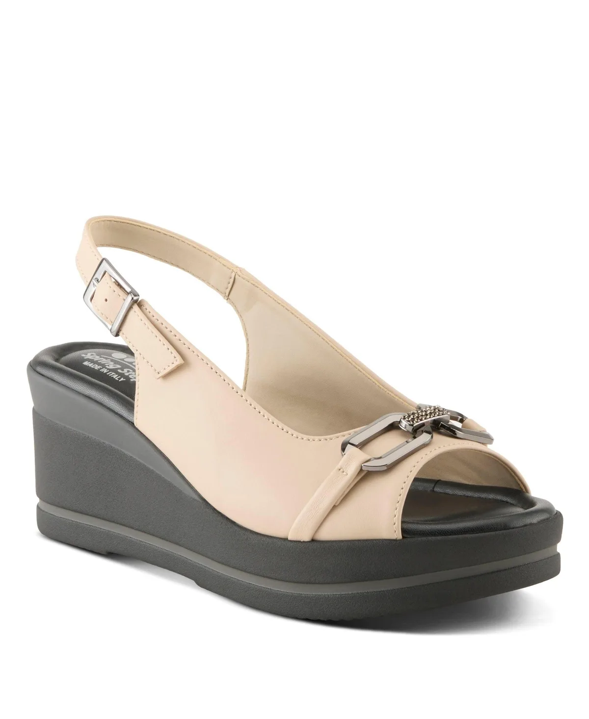 Tamra Slingback with Leather Upper by Spring Step