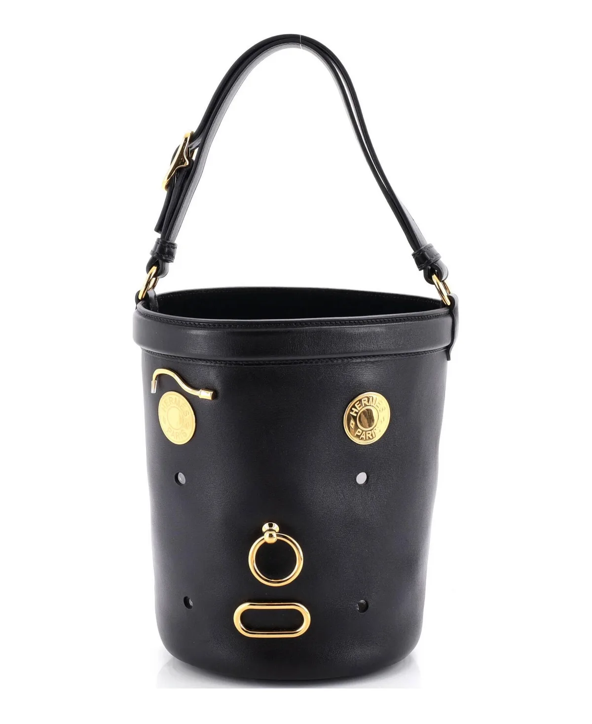 Pre-Owned Hermes Sac De Mangeoire Play Bucket Bag Tadelakt by Hermes
