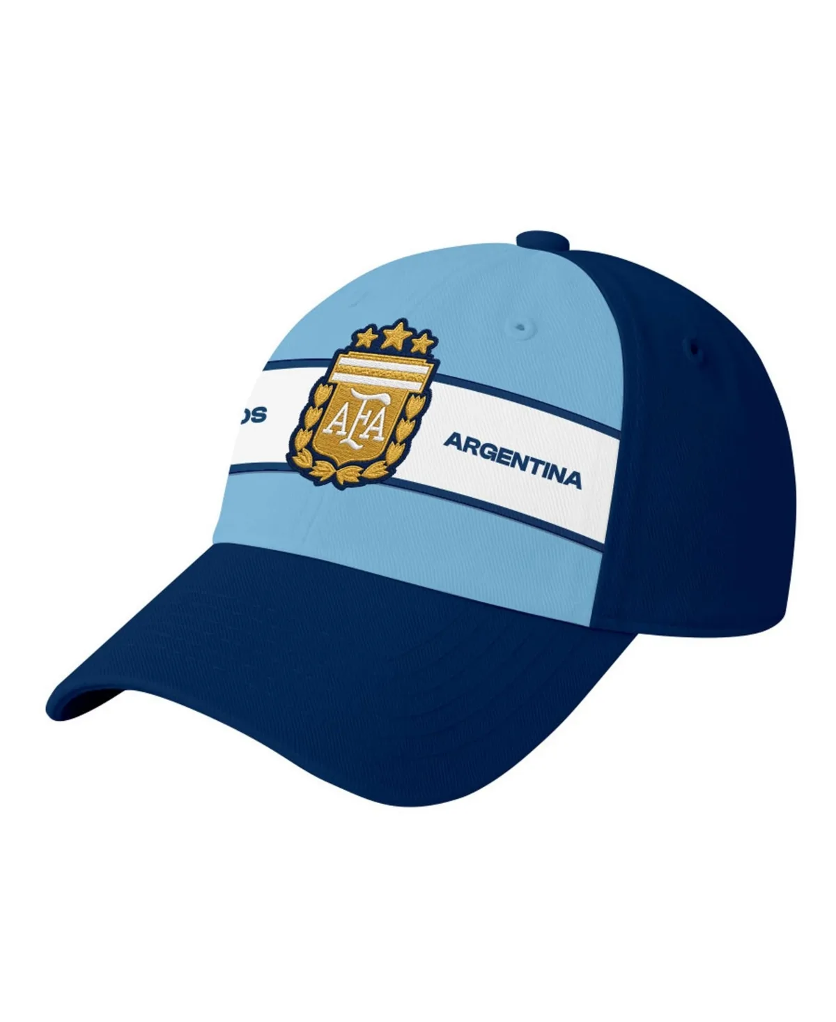 Argentina National Team Striped Band Adjustable Hat by 1863fc