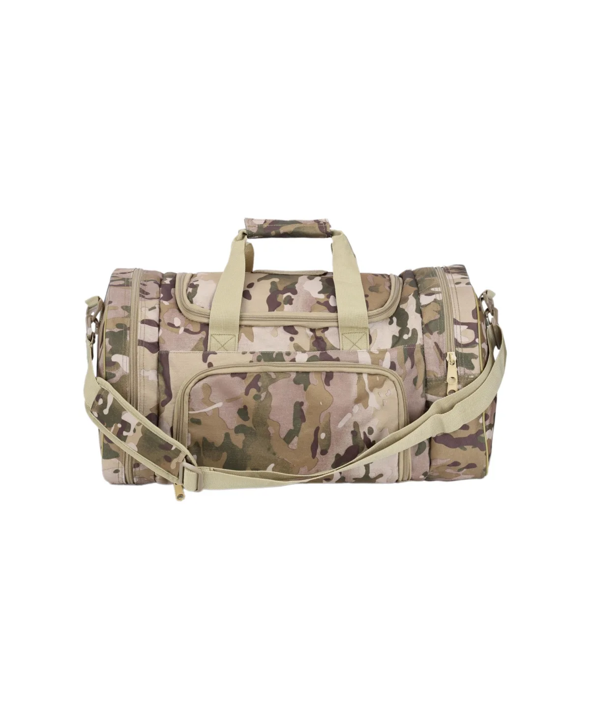 Tactical Gym Duffel Bag with Separate Shoe Compartment Built for Sports, Travel, Camping, and Hunting by Sevorley
