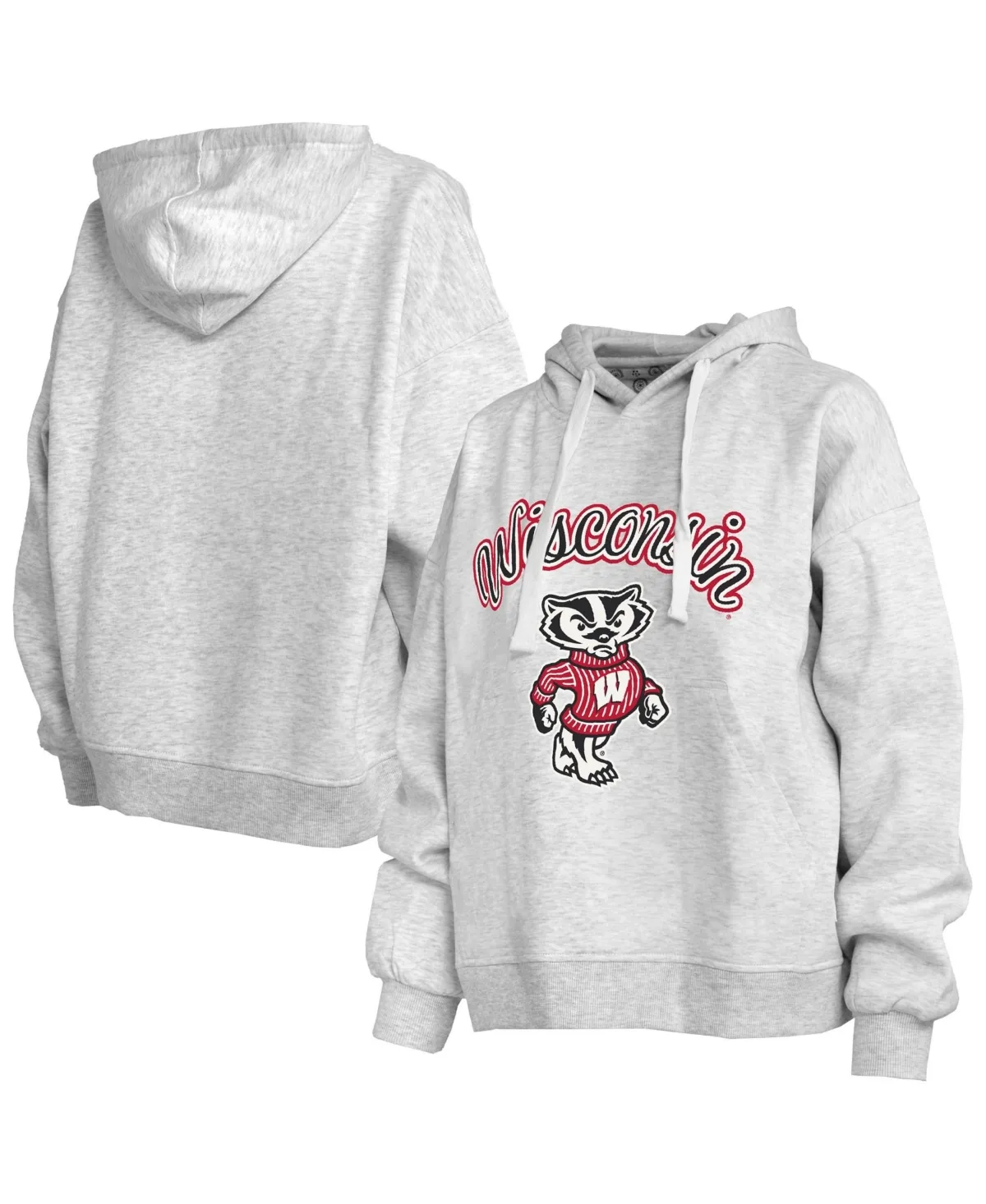 Wisconsin Badgers Janise Pullover Hoodie by Pressbox