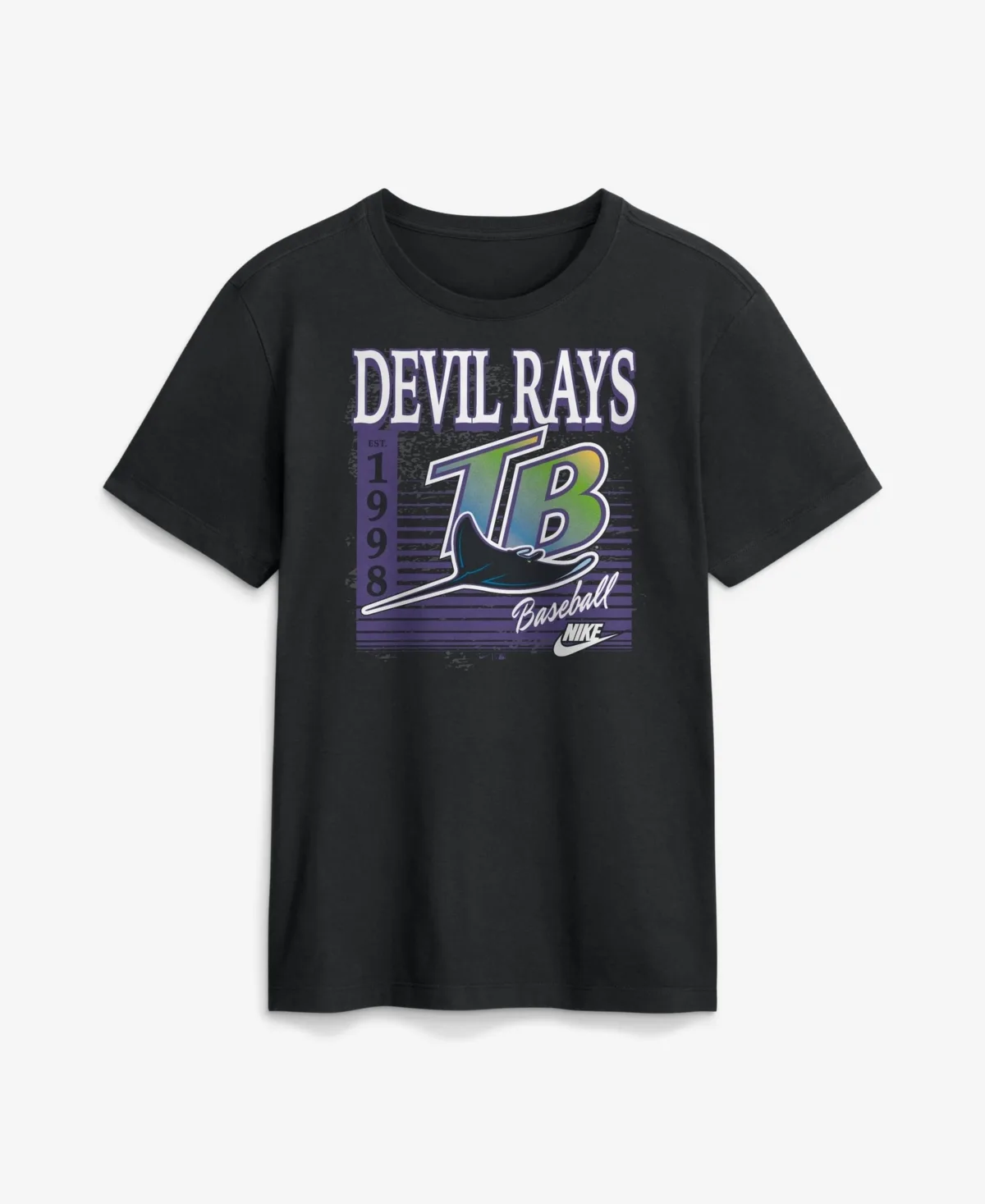 Tampa Bay Rays Cooperstown Logo T-Shirt by Nike