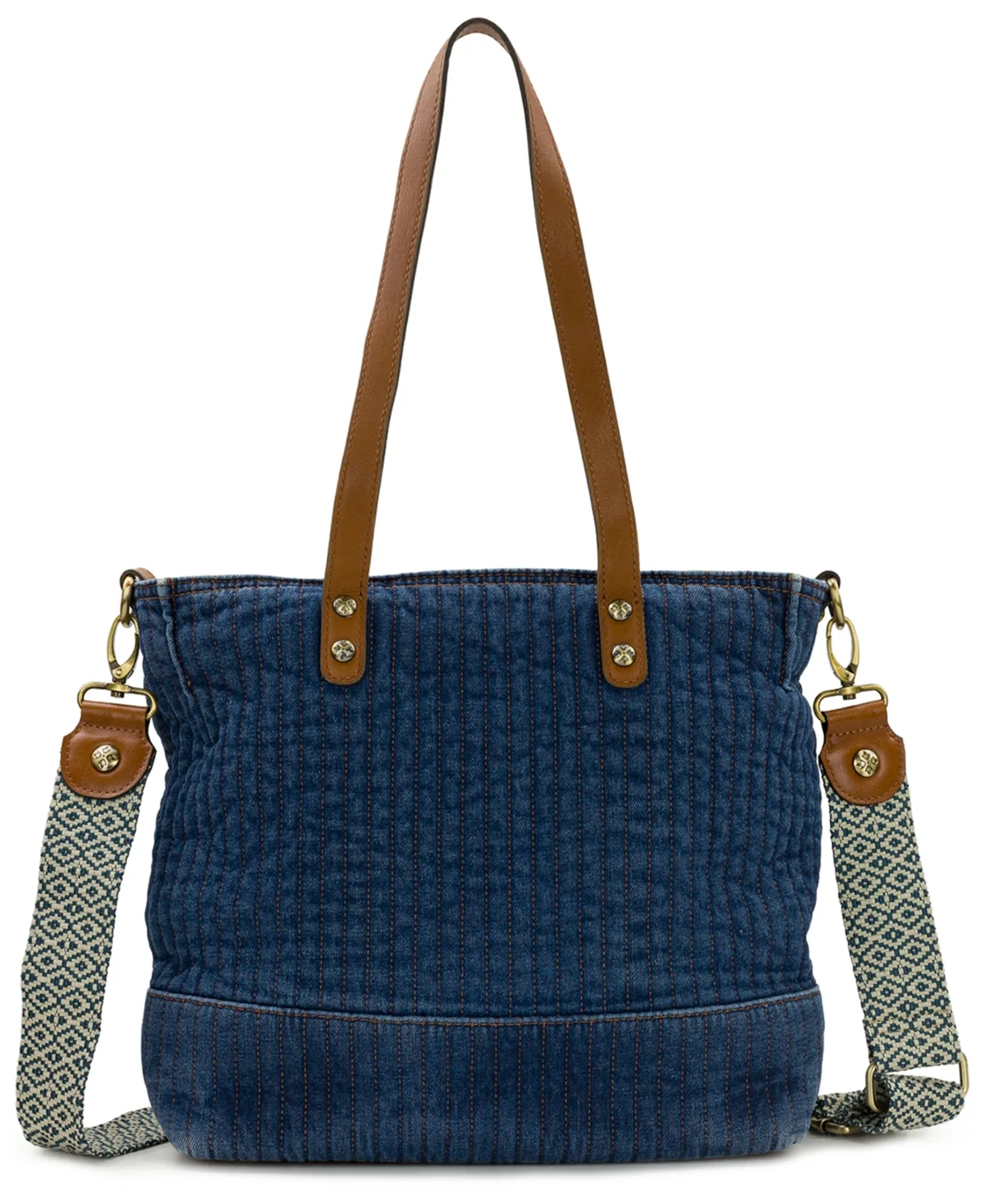 Perugia Medium Tote Handbag - Denim by Patricia Nash