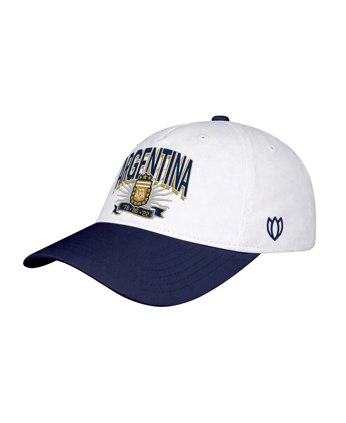 Argentina National Team Drop Shadow Wordmark High Point Adjustable Hat by 1863fc