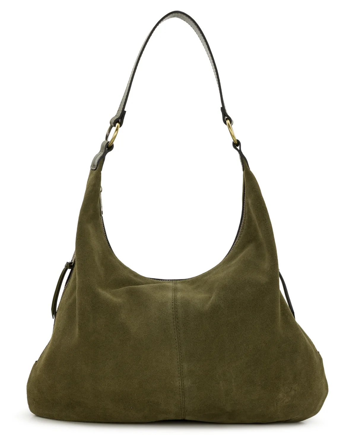 Esther Suede Large Hobo Handbag by Patricia Nash