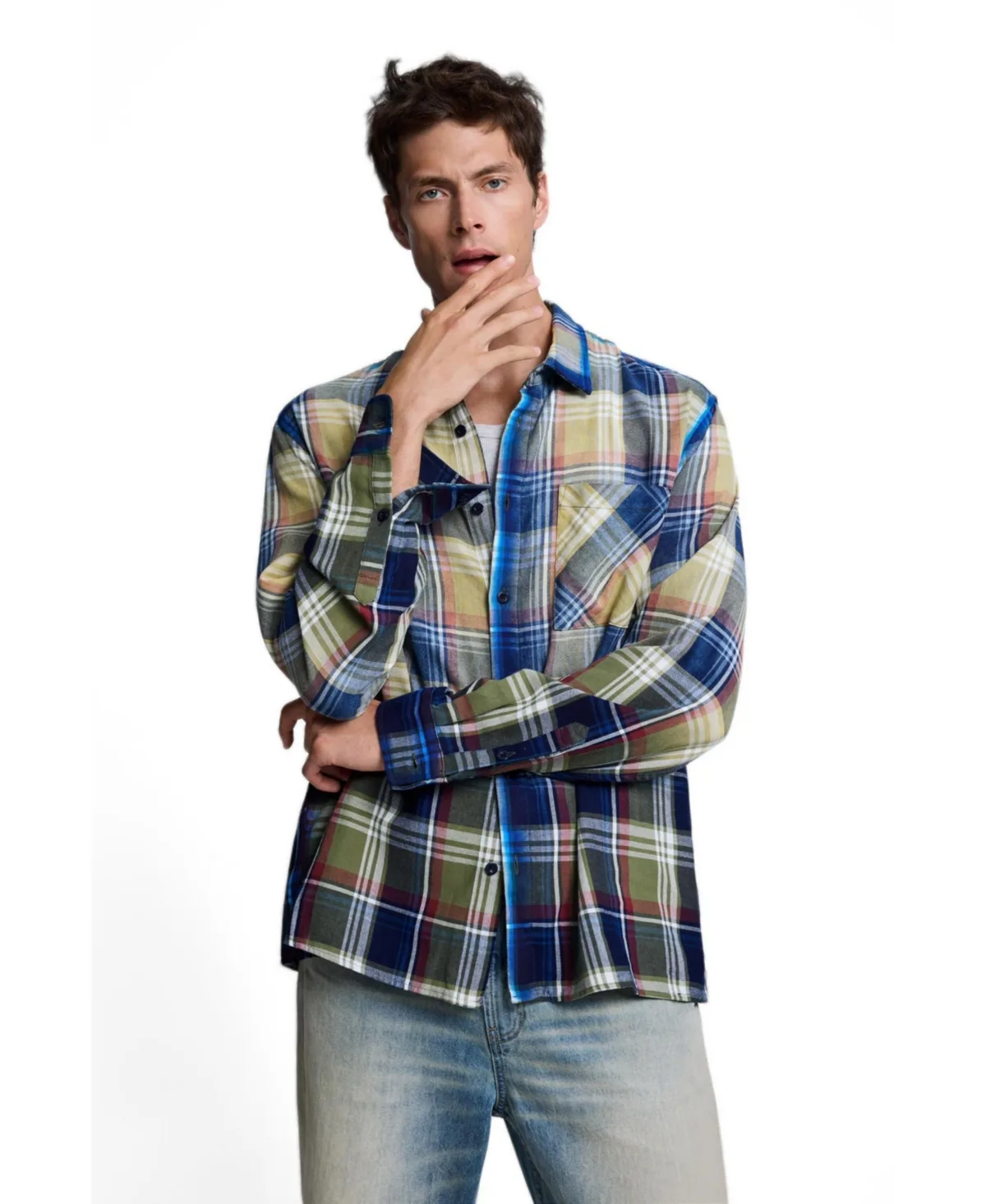 Checked Spray Shirt by Desigual