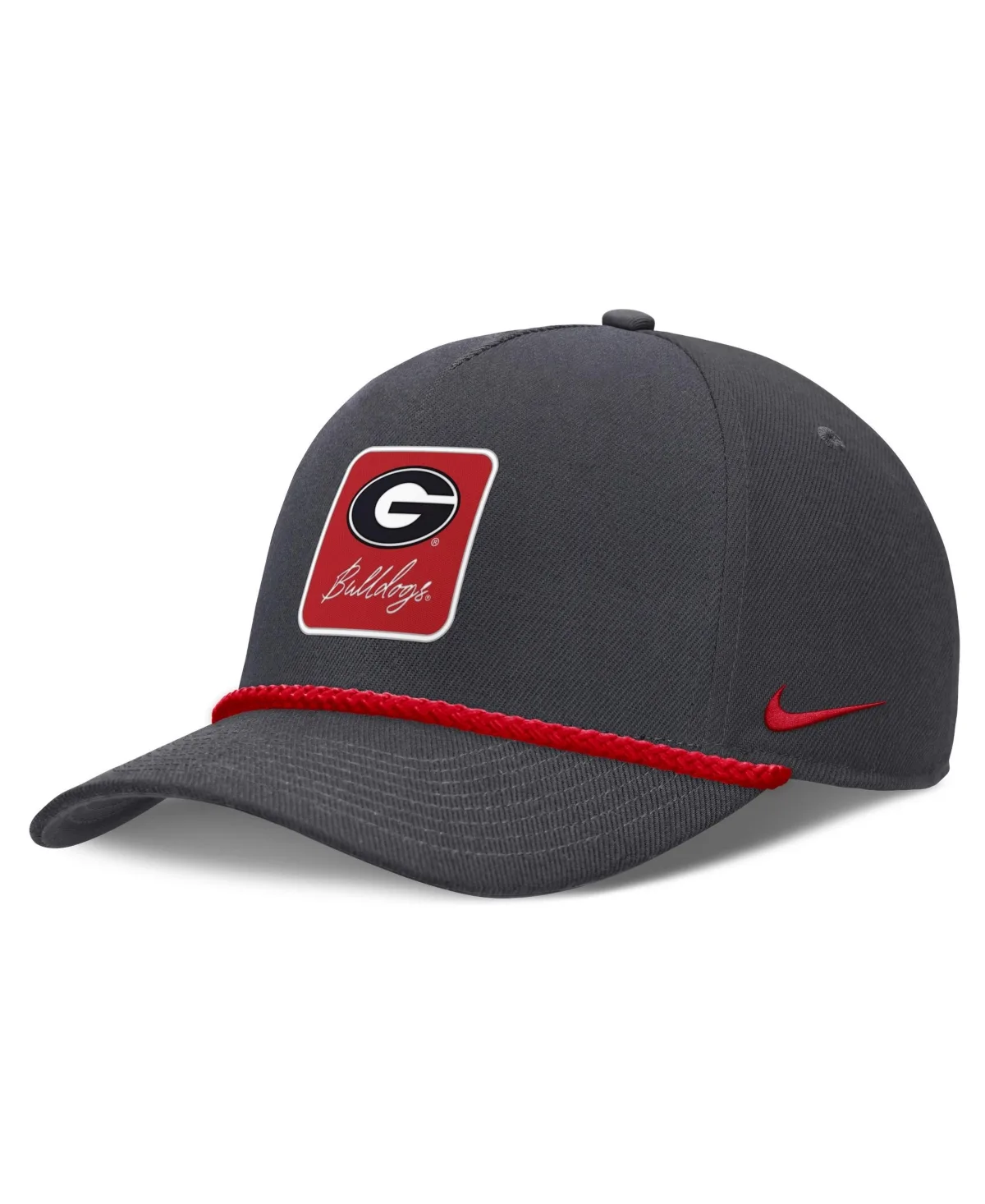 Georgia Bulldogs Script Rope Rise Adjustable Hat by Nike