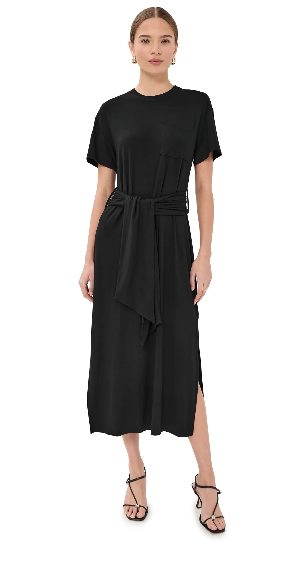 Kassie T-Shirt Dress with Tie