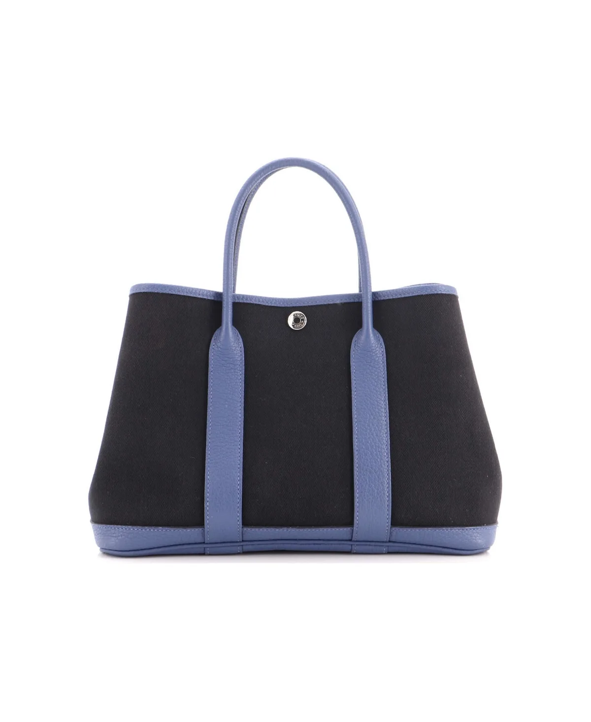 Pre-Owned Hermes 30 Garden Party Tote Toile and Leather by Hermes