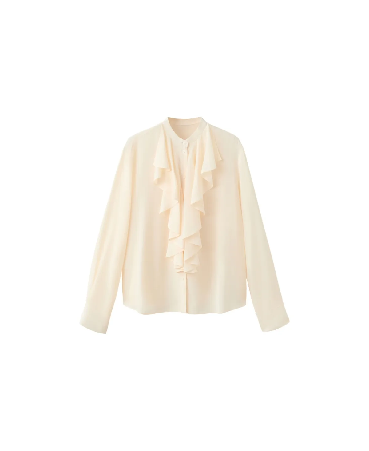 Russo Ruffle-Flowy Blouse by Mango