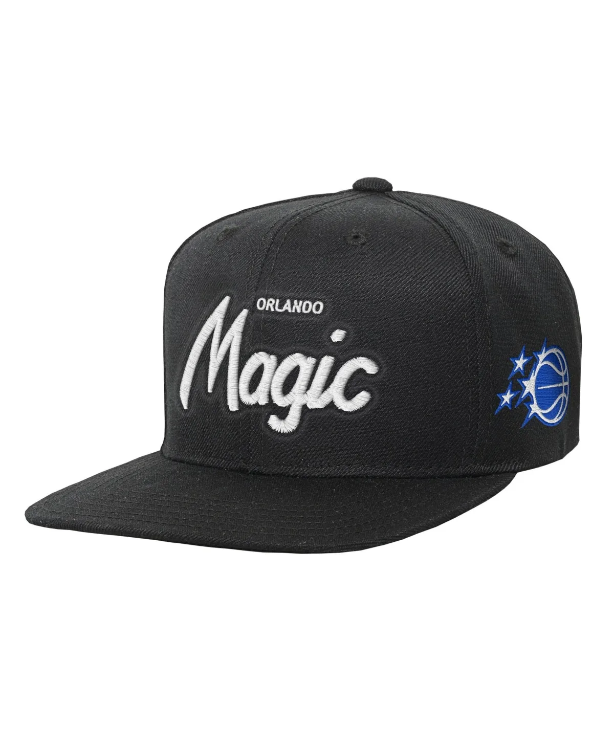 Orlando Magic Head Coach Flat Brim Snapback Hat by Mitchell & Ness