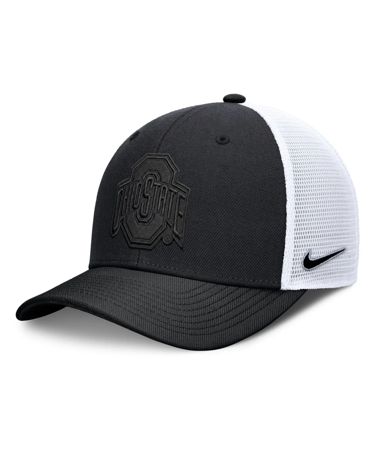 Ohio State Buckeyes Tonal Dri-Fit Rise Trucker Adjustable Hat by Nike