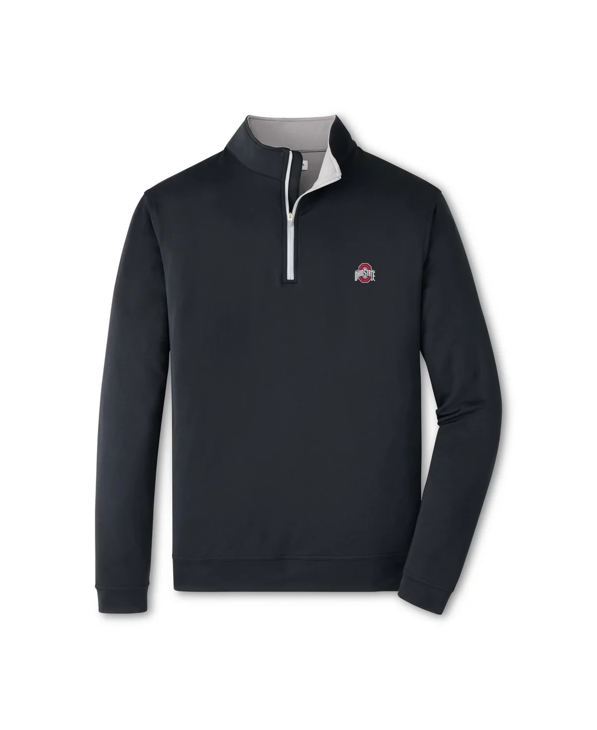 Ohio State Buckeyes Perth Quarter-Zip Sweatshirt by Peter Millar