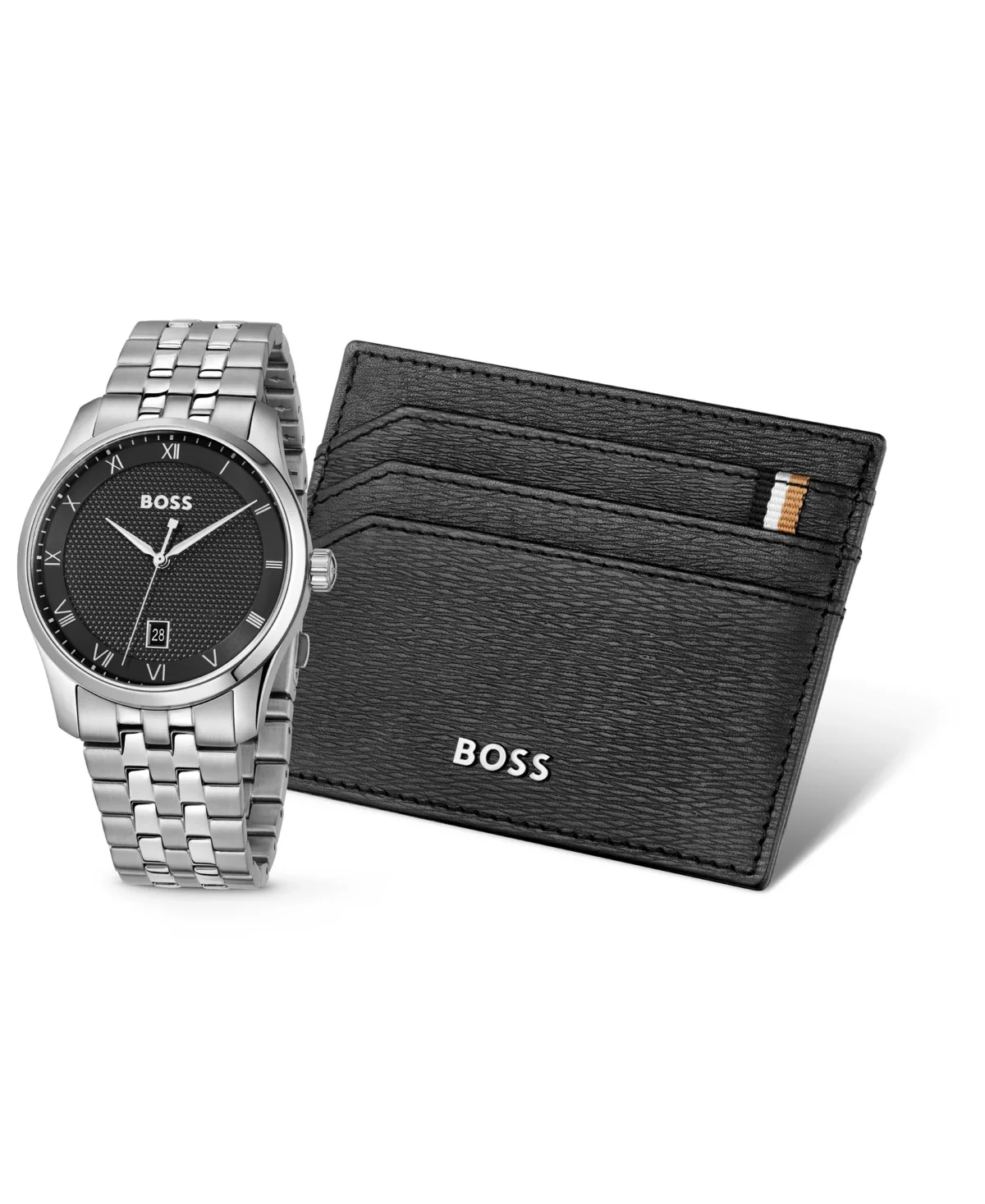 Principle Giftset Quartz Stainless Steel Watch 41mm by Hugo Boss
